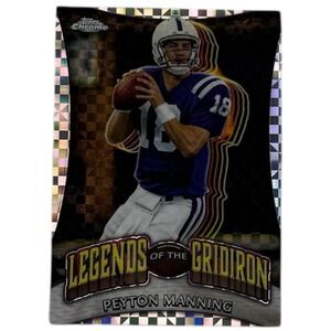 2024 Topps Chrome Xfractor PEYTON MANNING #LOG-2 Legends Of The Gridiron COLTS